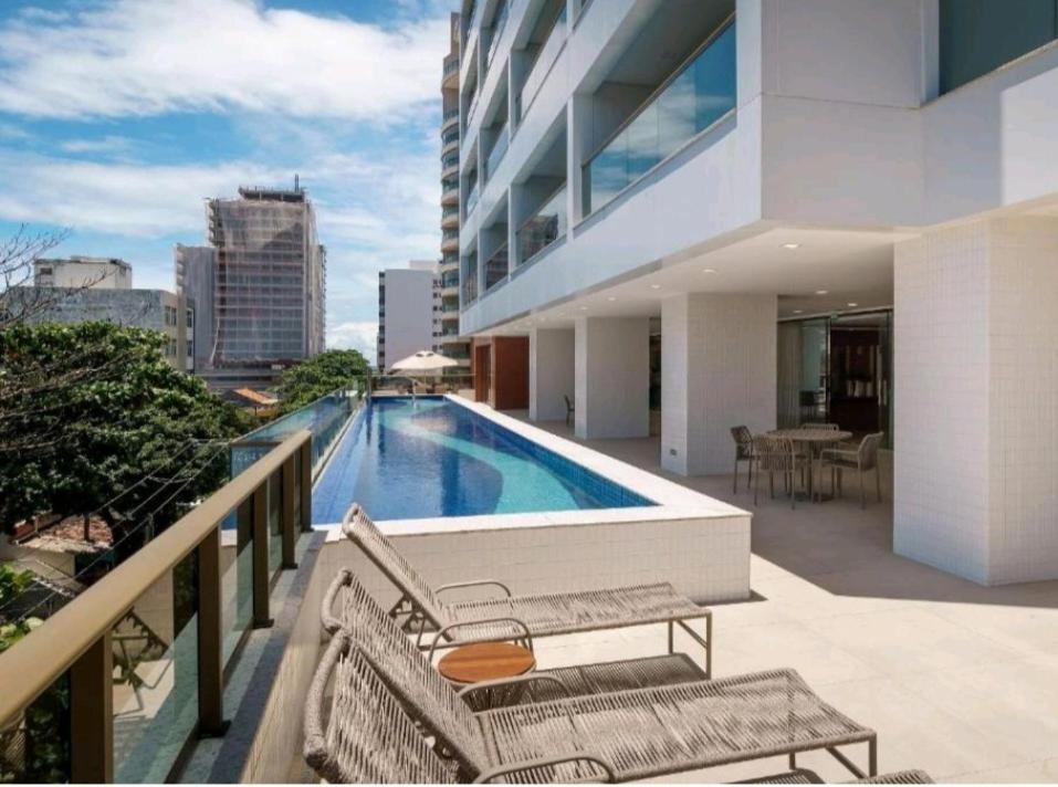 Apartamento Loft 535 Farol Da Barra, Varanda, Piscina, Academia, No Farol Da Barra Salvador